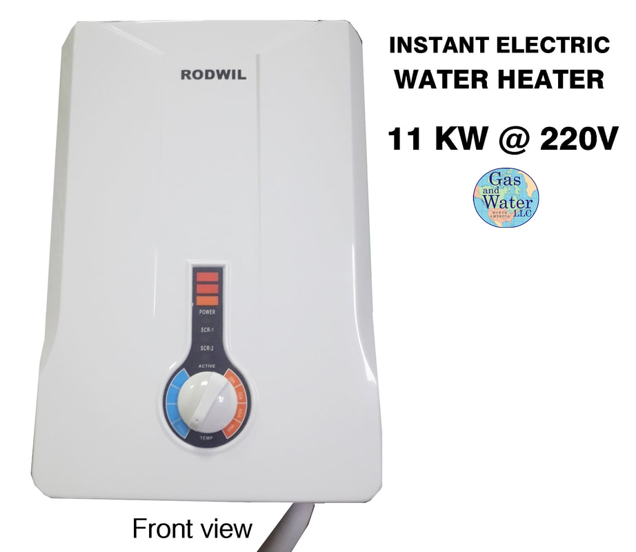 Electric Tankless Water Heater Digital Panel 12.6 KW @240V 11KW @220V ECO110 